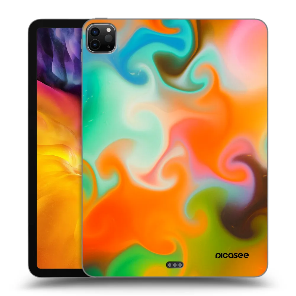 Picasee husă neagră din silicon pentru Apple iPad Pro 11" 2022 M2 (4.generace) - Juice