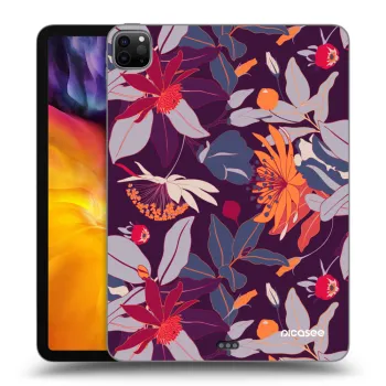Husă pentru Apple iPad Pro 11" 2022 M2 (4.generace) - Purple Leaf