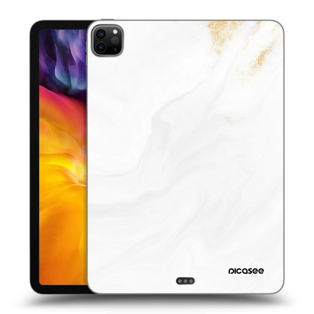 Picasee husă neagră din silicon pentru Apple iPad Pro 11" 2022 M2 (4.generace) - White