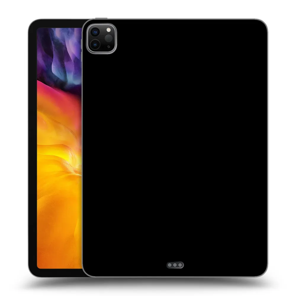 Picasee husă neagră din silicon pentru Apple iPad Pro 11" 2022 M2 (4.generace) - Picasee - new logo - black