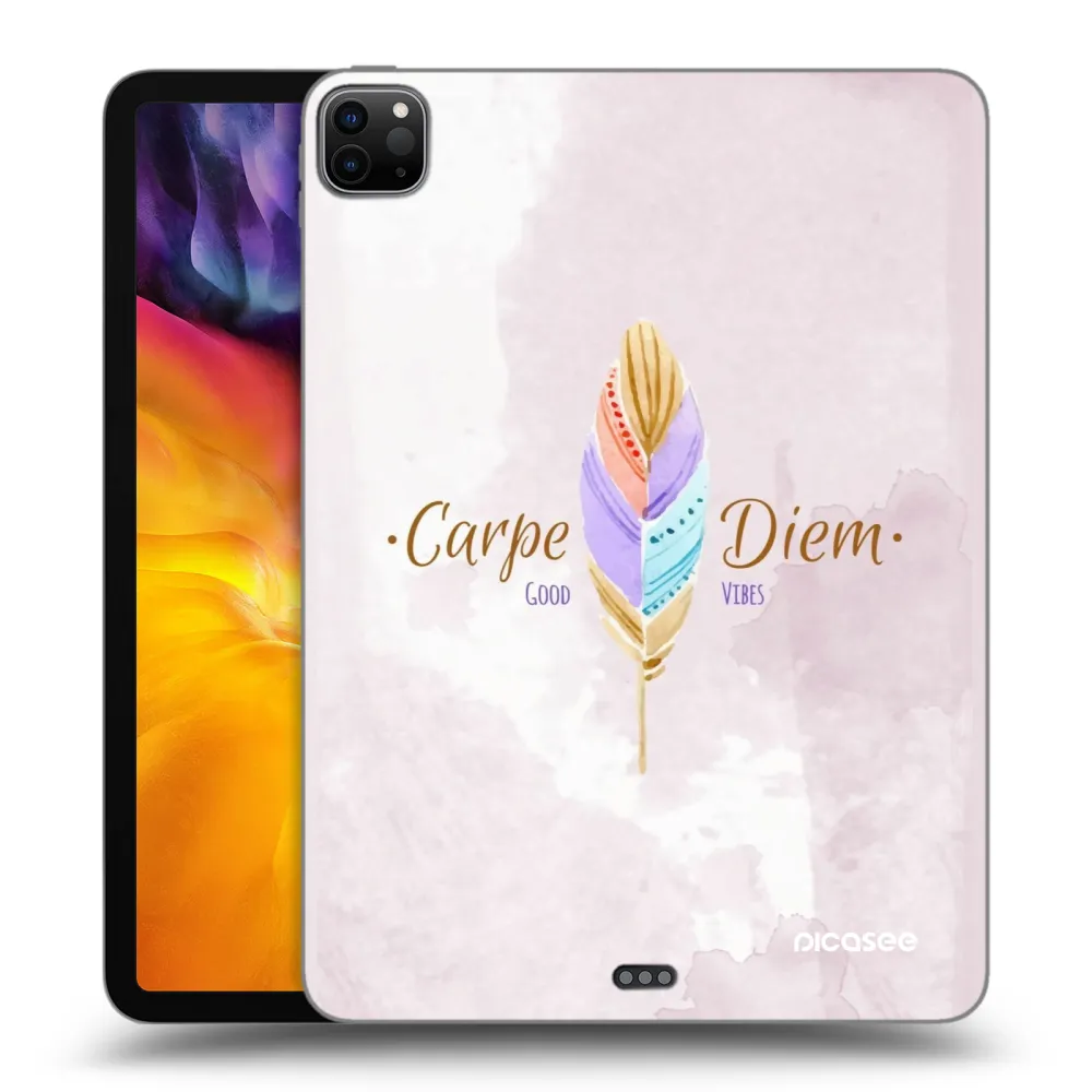 Picasee husă neagră din silicon pentru Apple iPad Pro 11" 2022 M2 (4.generace) - Carpe Diem