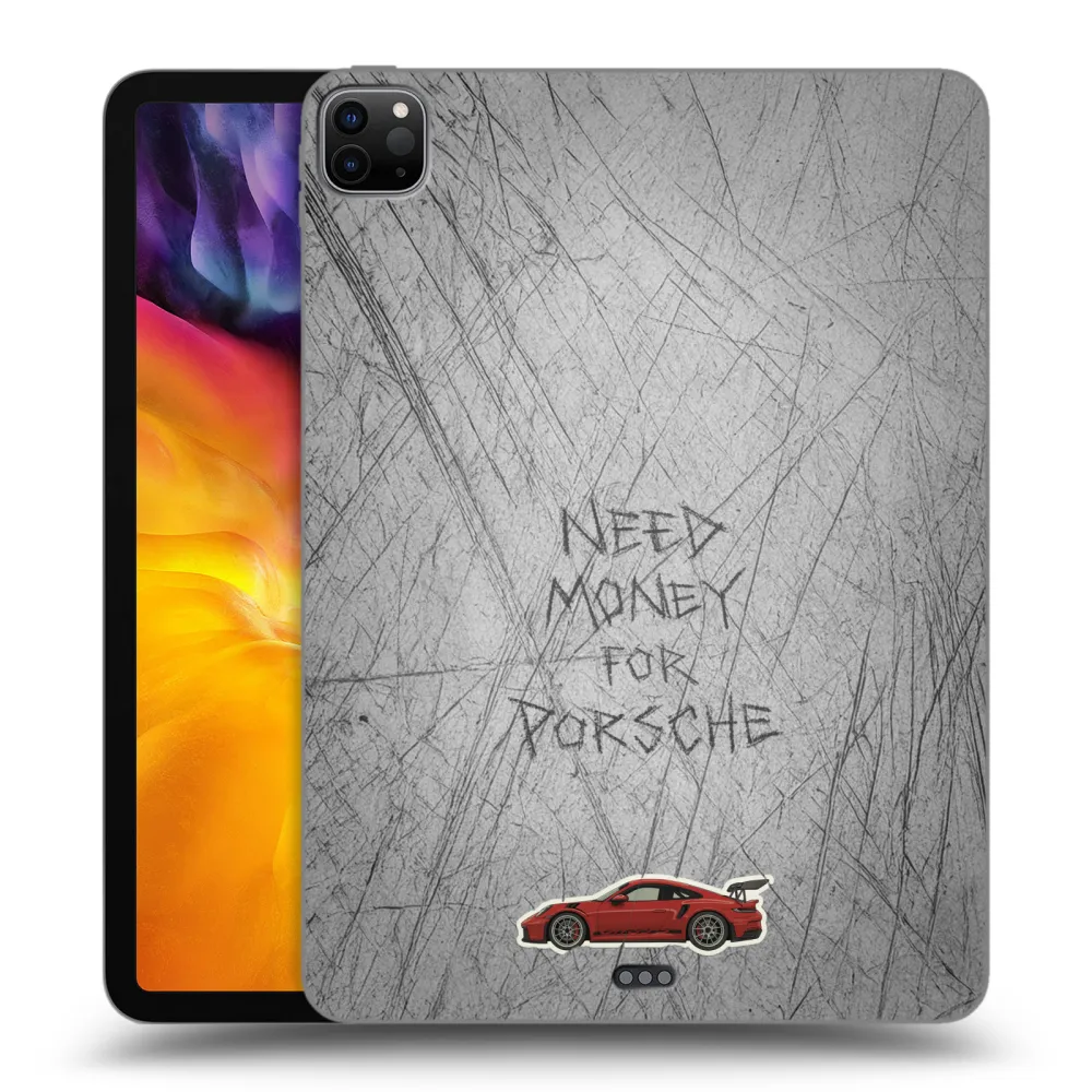 Picasee husă neagră din silicon pentru Apple iPad Pro 11" 2022 M2 (4.generace) - Garage Scratch