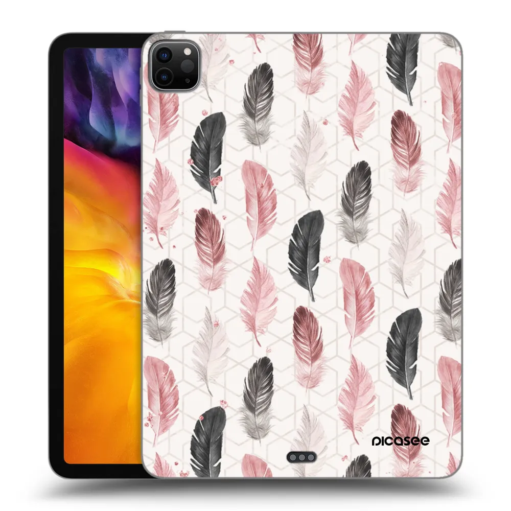 Picasee husă neagră din silicon pentru Apple iPad Pro 11" 2022 M2 (4.generace) - Feather 2