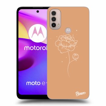Husă pentru Motorola Moto E40 - Peonies