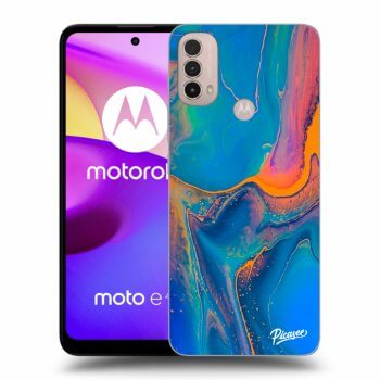 Husă pentru Motorola Moto E40 - Rainbow