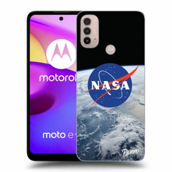 Picasee husă neagră din silicon pentru Motorola Moto E40 - Nasa Earth