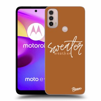 Husă pentru Motorola Moto E40 - Sweater weather