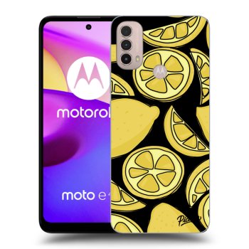Husă pentru Motorola Moto E40 - Lemon