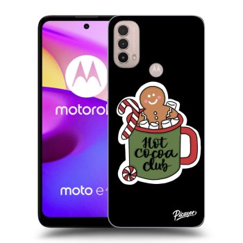 Husă pentru Motorola Moto E40 - Hot Cocoa Club