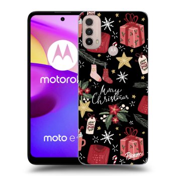 Husă pentru Motorola Moto E40 - Christmas