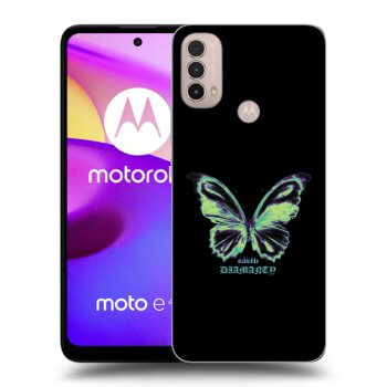 Husă pentru Motorola Moto E40 - Diamanty Blue