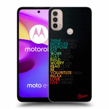 Husă pentru Motorola Moto E40 - Motto life