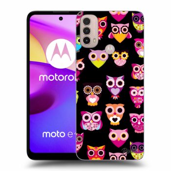 Husă pentru Motorola Moto E40 - Owls
