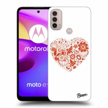 Husă pentru Motorola Moto E40 - Big heart
