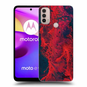 Husă pentru Motorola Moto E40 - Organic red