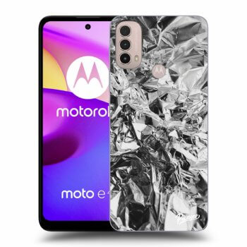 Husă pentru Motorola Moto E40 - Chrome