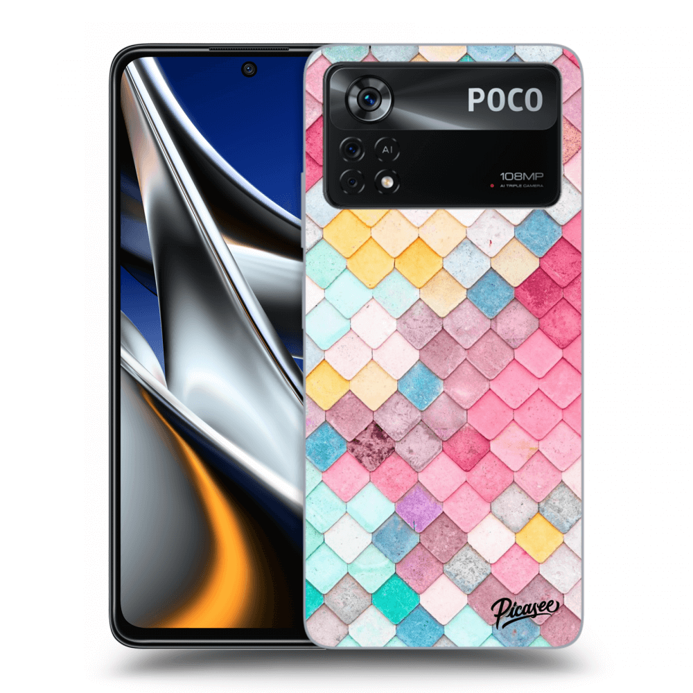 Picasee ULTIMATE CASE pentru Xiaomi Poco M4 Pro - Colorful roof