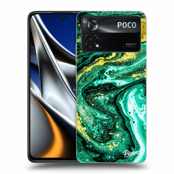 Husă pentru Xiaomi Poco M4 Pro - Green Gold