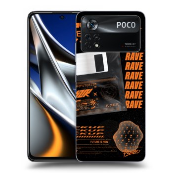 Picasee husă neagră din silicon pentru Xiaomi Poco M4 Pro - RAVE
