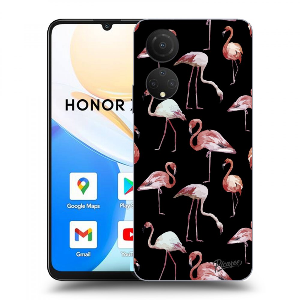 Picasee ULTIMATE CASE pentru Honor X7 - Flamingos
