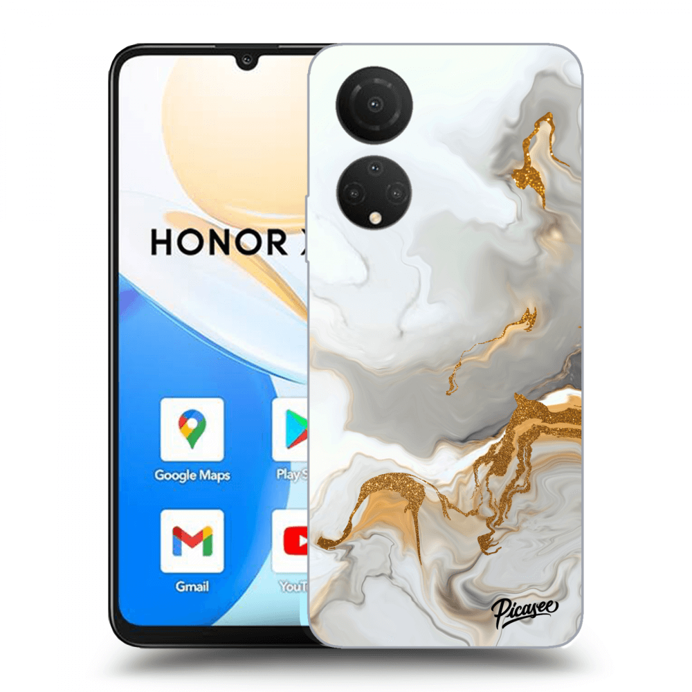 Picasee husă transparentă din silicon pentru Honor X7 - Her