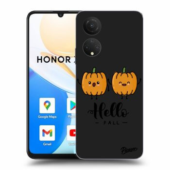 Picasee husă neagră din silicon pentru Honor X7 - Hallo Fall