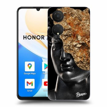 Picasee husă neagră din silicon pentru Honor X7 - Holigger