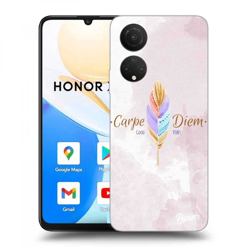 Picasee husă transparentă din silicon pentru Honor X7 - Carpe Diem