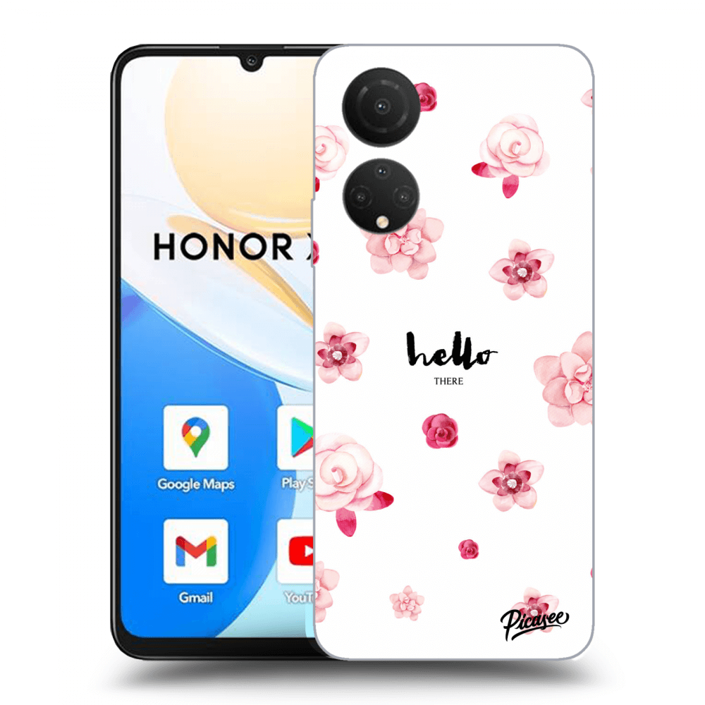 Picasee husă transparentă din silicon pentru Honor X7 - Hello there