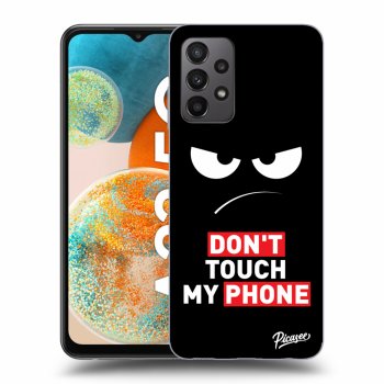 Husă pentru Samsung Galaxy A23 - Angry Eyes - Transparent