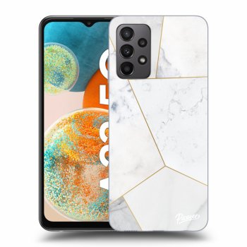 Husă pentru Samsung Galaxy A23 5G - White tile