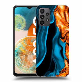 Husă pentru Samsung Galaxy A23 5G - Gold blue