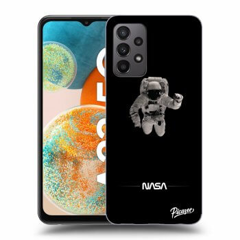 Picasee husă neagră din silicon pentru Samsung Galaxy A23 A236B 5G - Astronaut Minimal