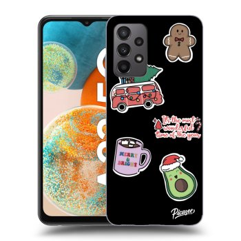 Picasee ULTIMATE CASE pentru Samsung Galaxy A23 A236B 5G - Christmas Stickers