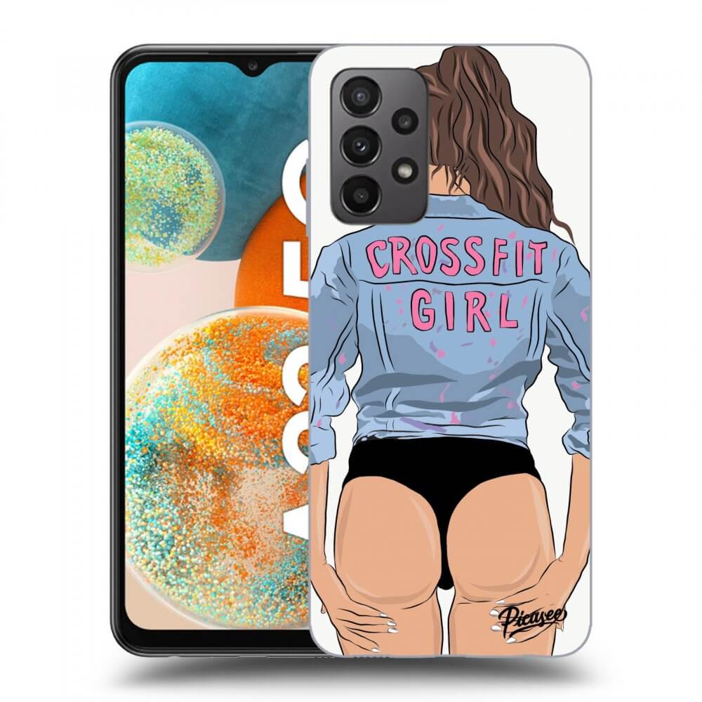 Picasee ULTIMATE CASE pentru Samsung Galaxy A23 A236B 5G - Crossfit girl - nickynellow