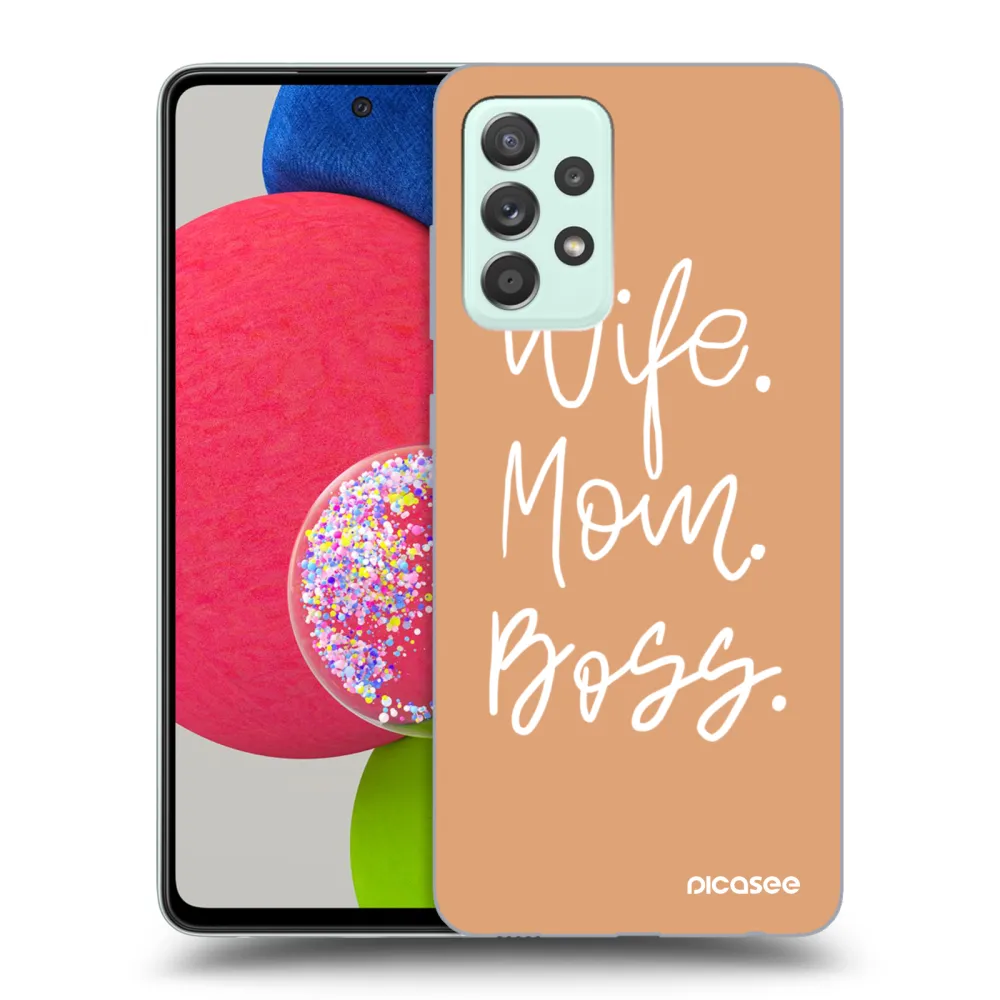 Picasee ULTIMATE CASE pentru Samsung Galaxy A73 5G - Boss Mama