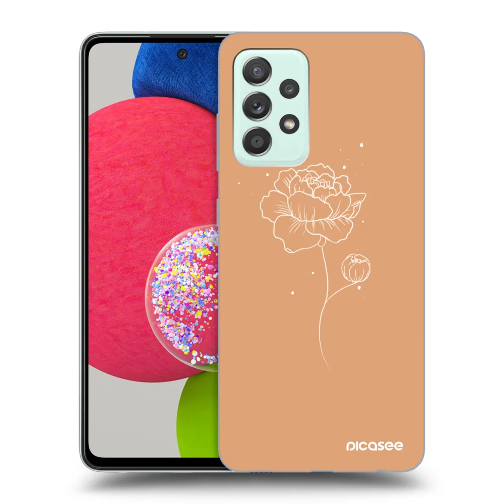Picasee ULTIMATE CASE pentru Samsung Galaxy A73 5G - Peonies