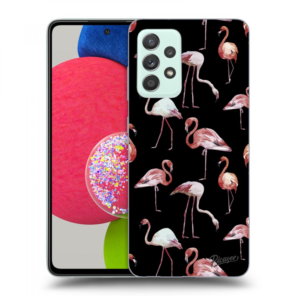 Picasee ULTIMATE CASE pentru Samsung Galaxy A73 5G - Flamingos