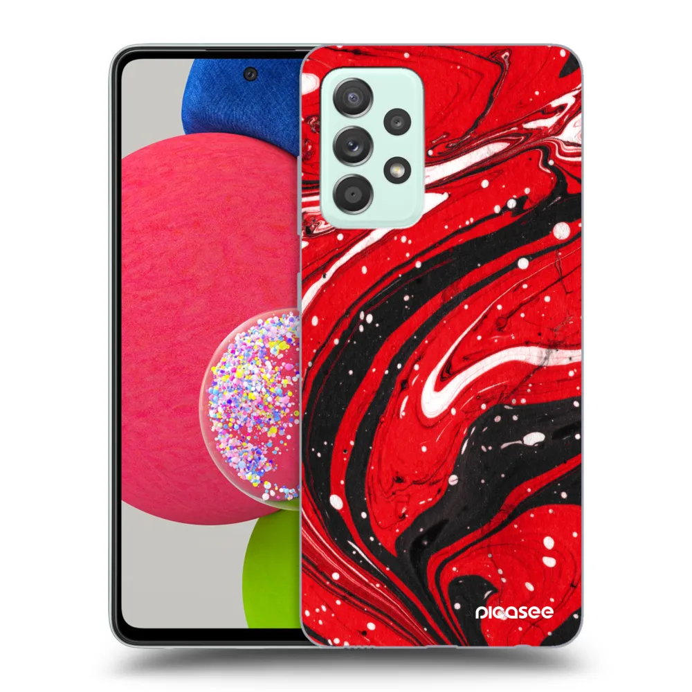 Picasee ULTIMATE CASE pentru Samsung Galaxy A73 5G - Red black