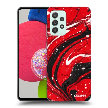 Husă pentru Samsung Galaxy A73 5G - Red black