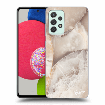 Husă pentru Samsung Galaxy A73 5G - Cream marble