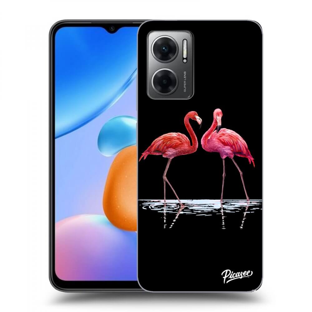 Picasee ULTIMATE CASE pentru Xiaomi Redmi 10 5G - Flamingos couple