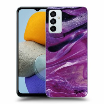 Husă pentru Samsung Galaxy M23 5G - Purple glitter