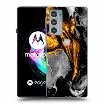 Husă pentru Motorola Edge 20 - Black Gold