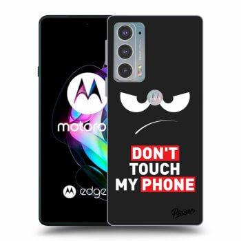 Husă pentru Motorola Edge 20 - Angry Eyes - Transparent