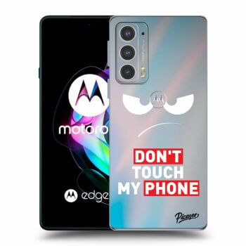Husă pentru Motorola Edge 20 - Angry Eyes - Transparent