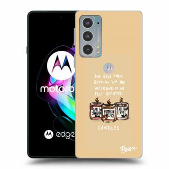 Husă pentru Motorola Edge 20 - Candles
