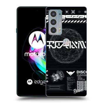 Husă pentru Motorola Edge 20 - BLACK DISCO