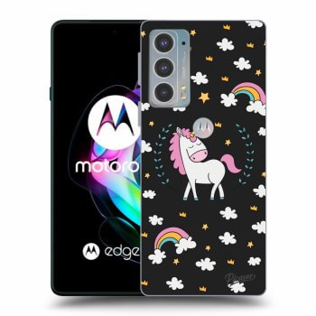 Husă pentru Motorola Edge 20 - Unicorn star heaven