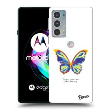 Husă pentru Motorola Edge 20 - Diamanty White